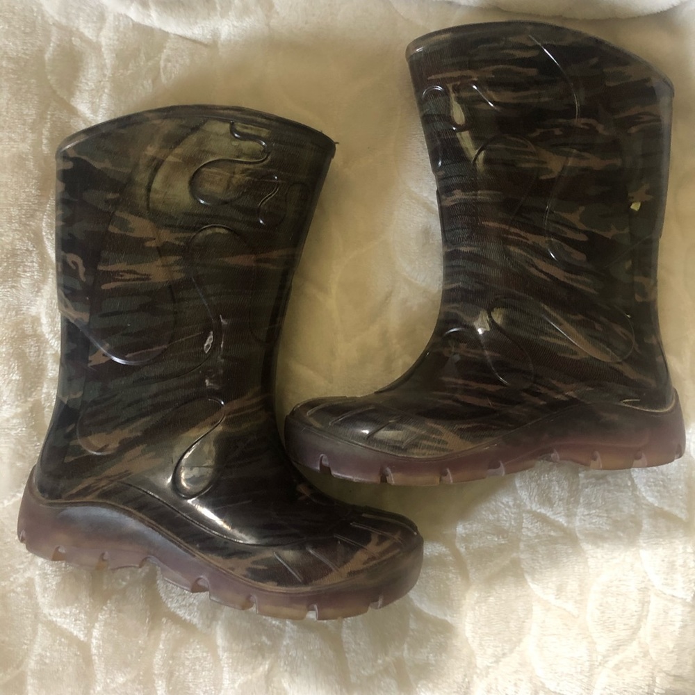 Toddler Camo rubber boots